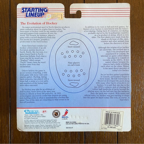 Starting Lineup Wayne Gretzky 1998 Edition Figure - Picture 4 of 5